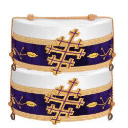 GOLD BLUE LODGE CHAIN COLOLAR