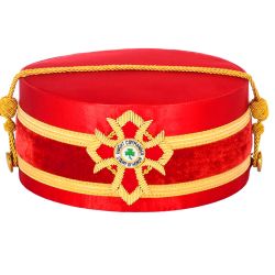 RED GRAND LODGE CHAIN COLLAR