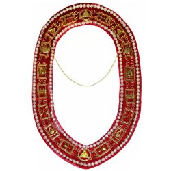 Royal Arch Chapter Chain Collar - Gold Plated