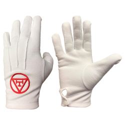 Royal Arch White 100% Cotton Gloves