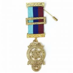 Provincial English Royal Arch Breast Jewel - Gold Plated